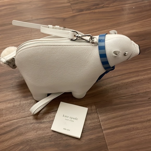Kate Spade Polar bear cross body bag - Picture 2 of 10